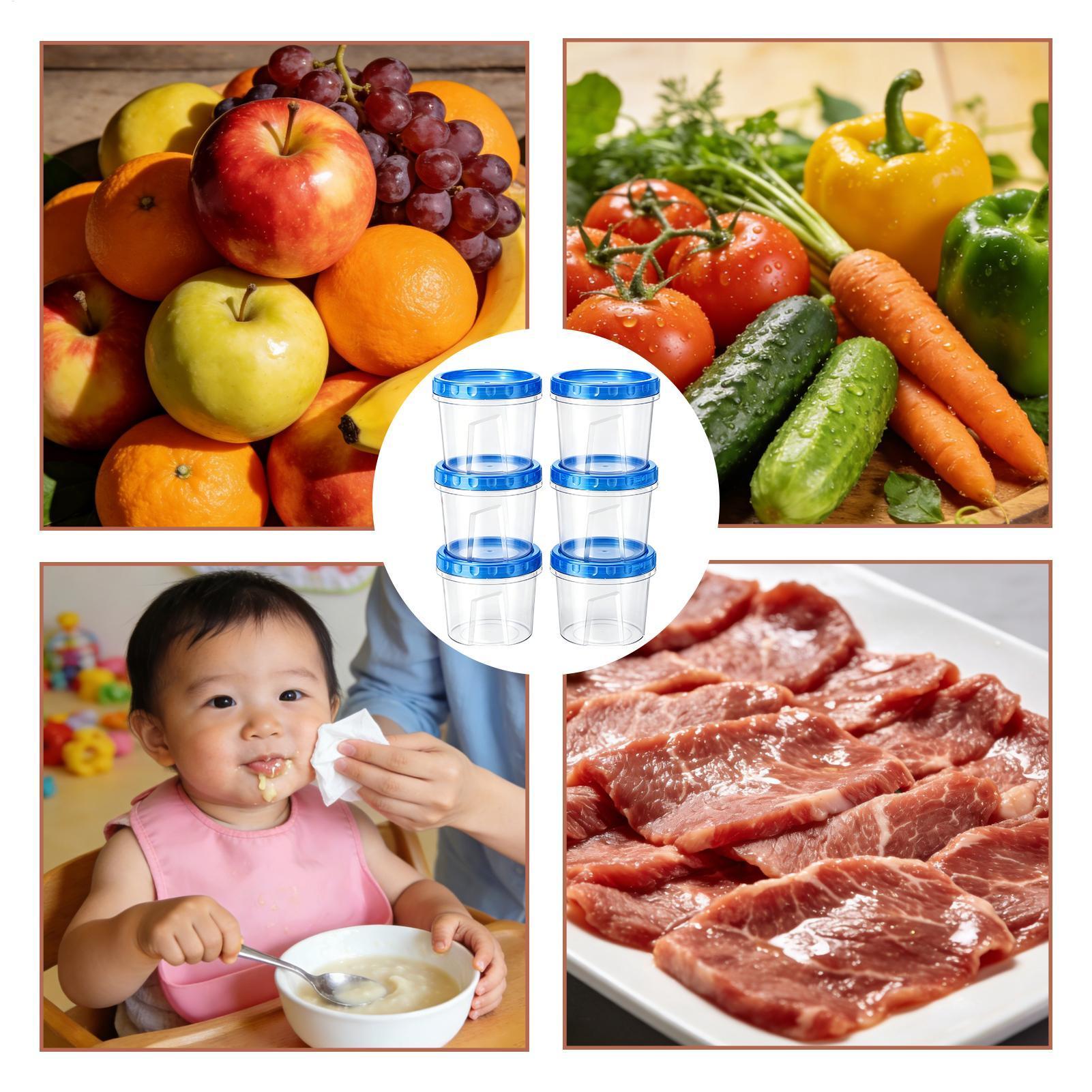 Food Storage Containers - Recipientes para armazenamento de alimentos, 6