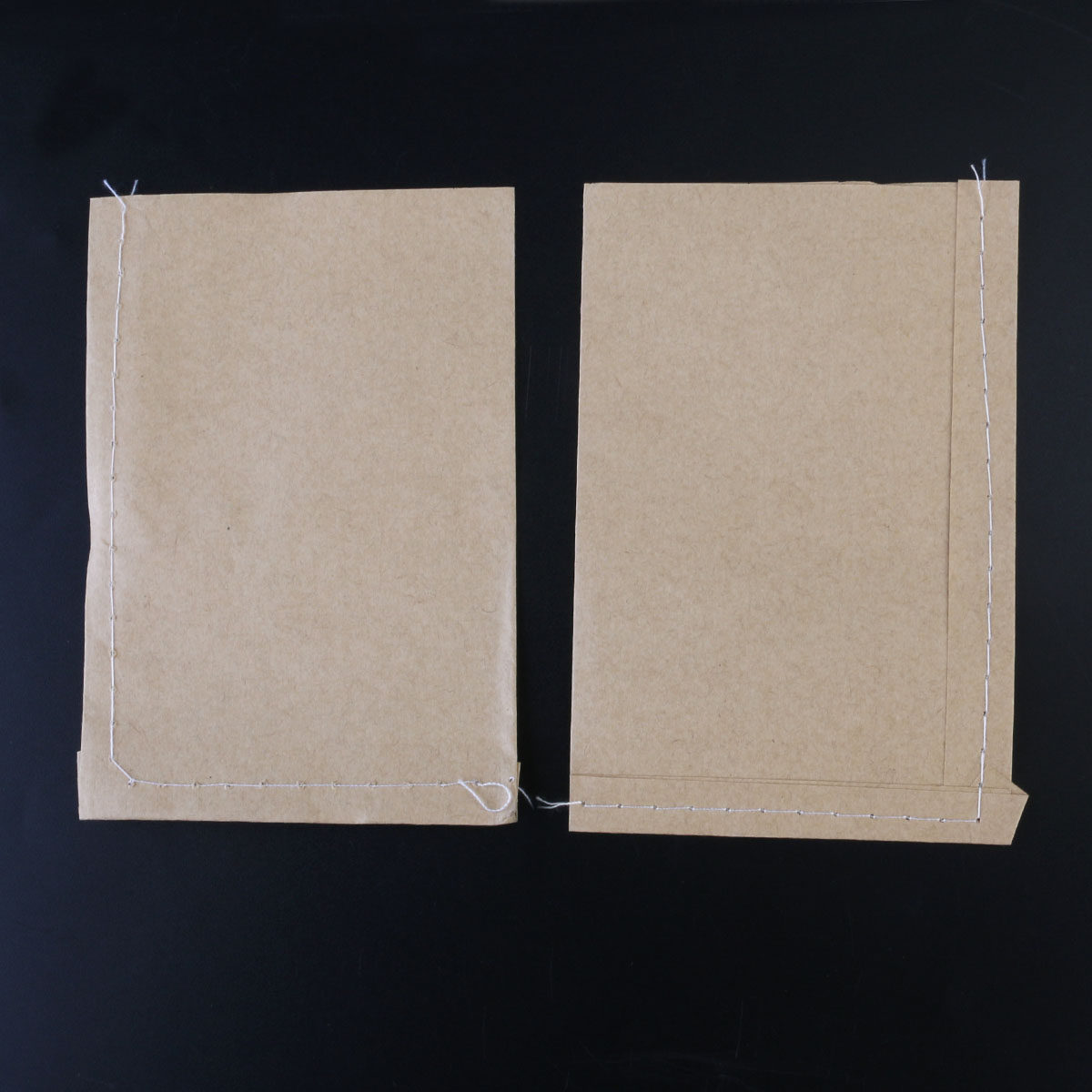 Food Storage Bag - 100 Sacos de Papel Kraft Costurados