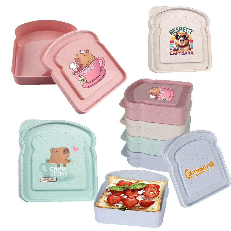 Food Storage Meals - Capivara sanduíche caixa de armazenamento de