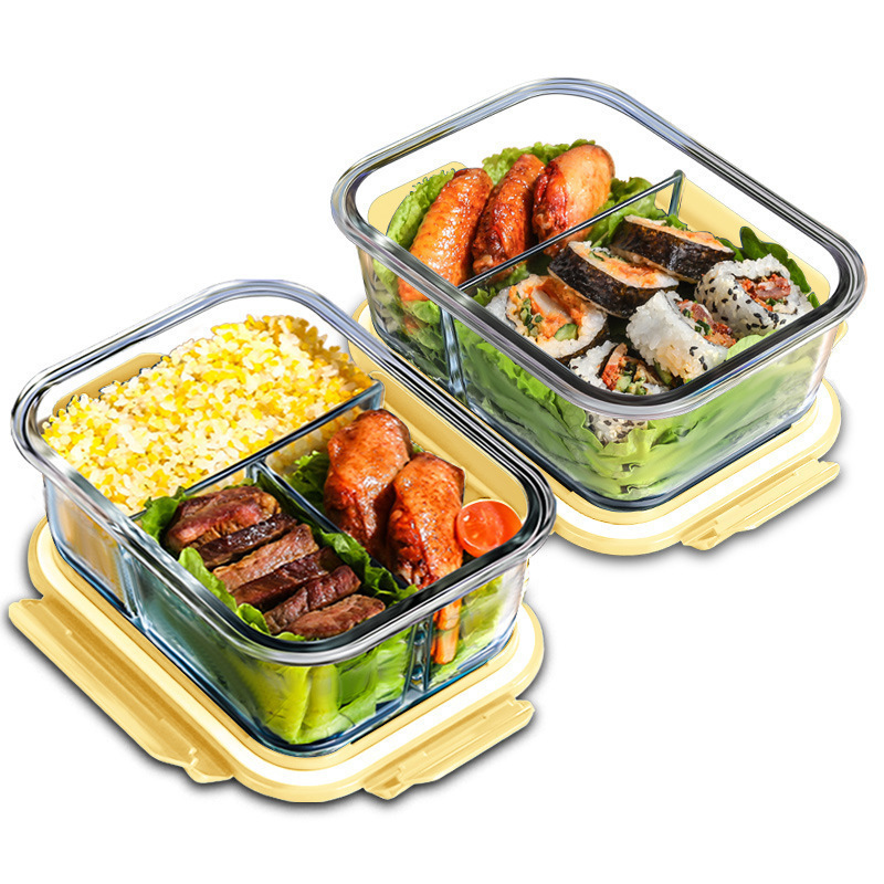 Food Storage Oven Safe - Caixa de Vidro para Conservação de