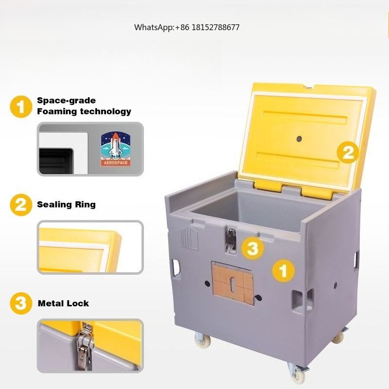 Food Storage Containers - Caixa Isotérmica para Armazenamento de Gelo