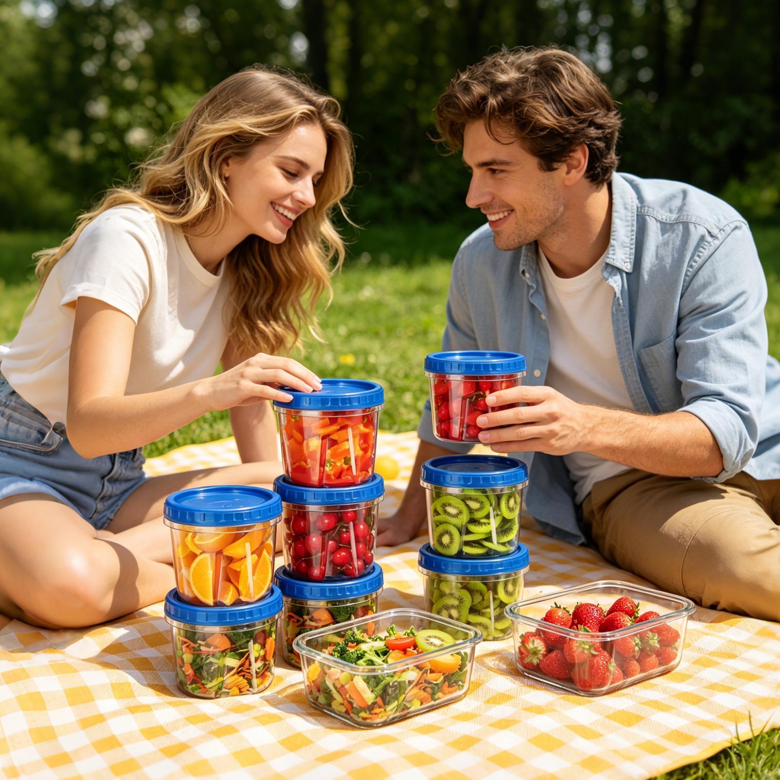 Recipientes para armazenamento - Food Storage Containers avaliação e preço