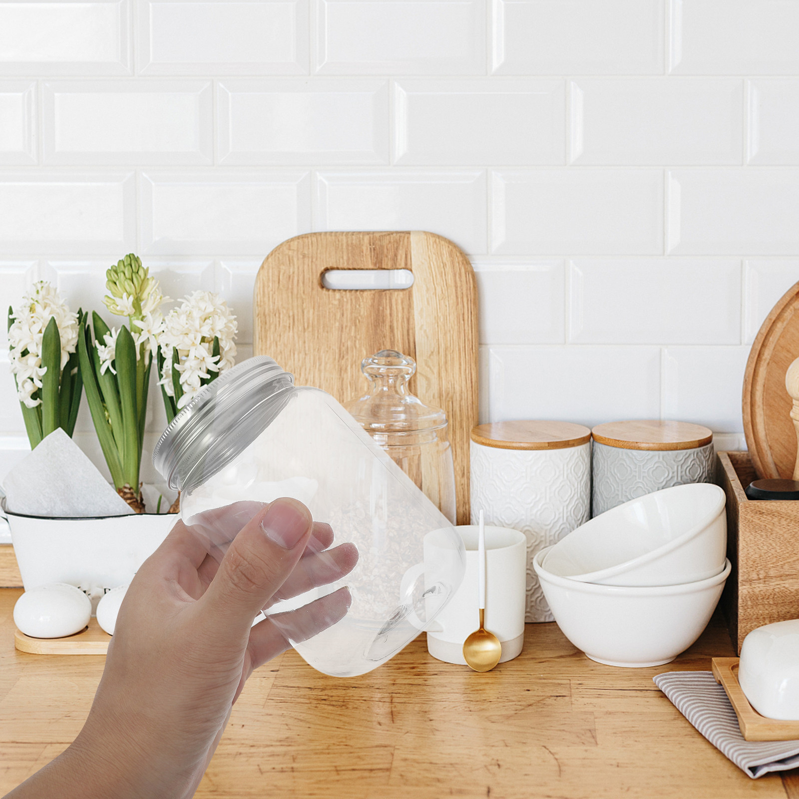 Conjunto de 4 potes herméticos - Food Storage Containers avaliação e preço