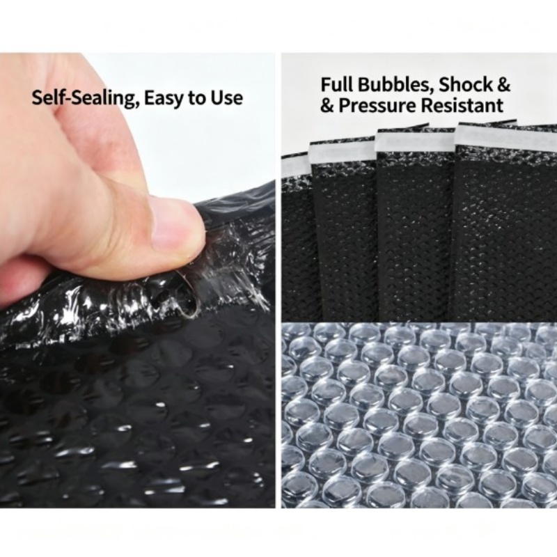 100 unidades de sacos pretos a - Food Storage Bag avaliação e preço