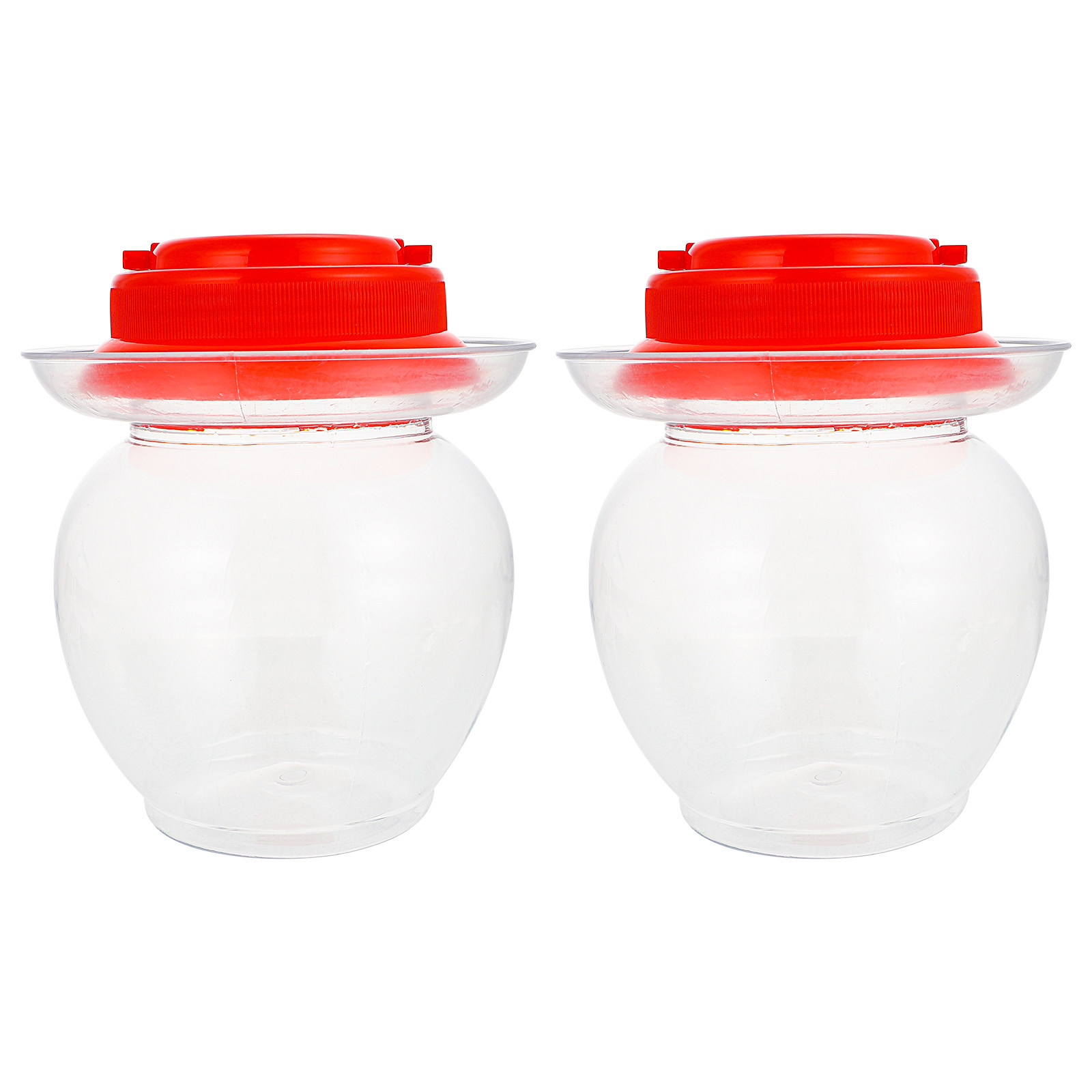 2 unidades de potes de plástic - Food Storage Containers avaliação e preço