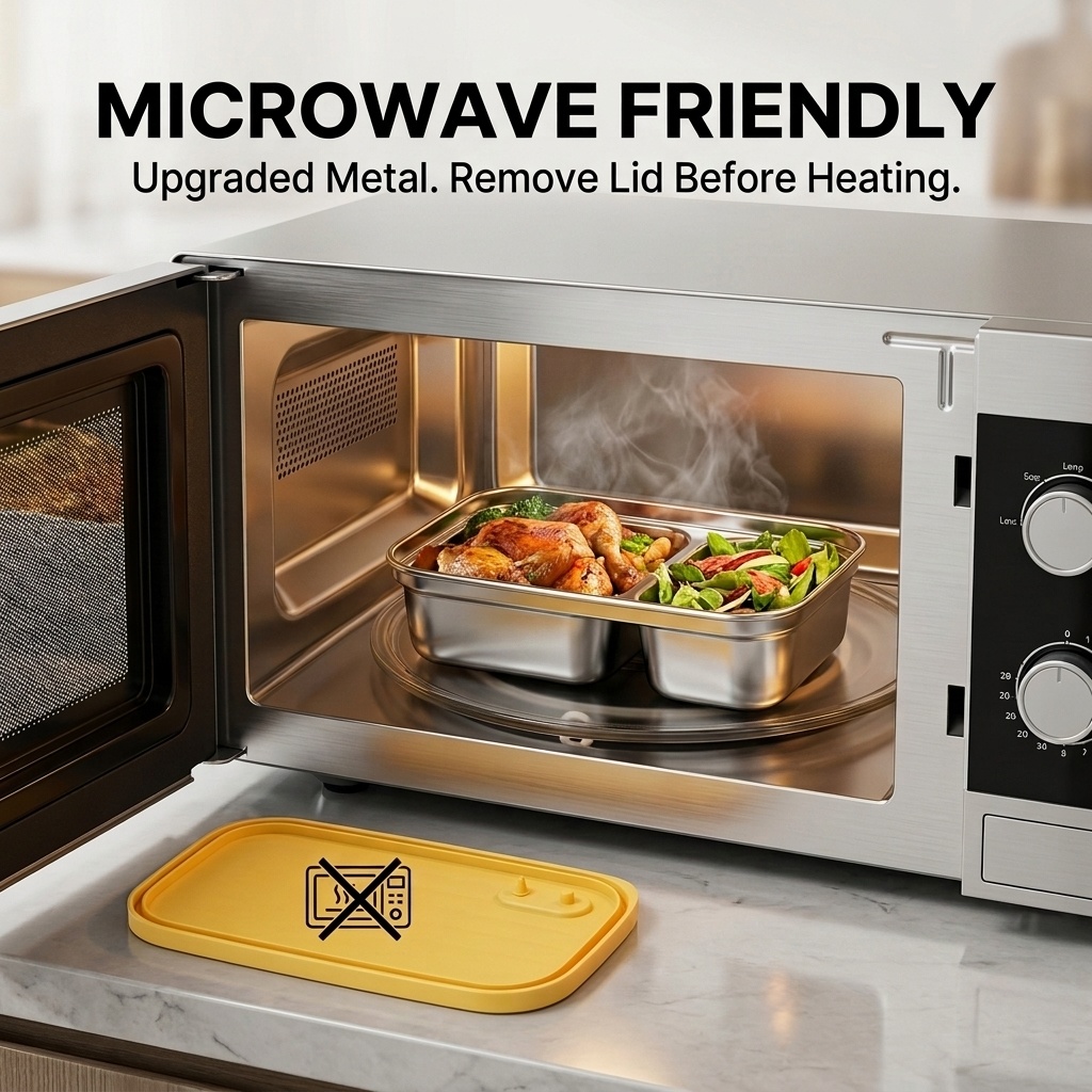 Conjunto de Caixas de Almoço e - Food Storage Oven Safe avaliação e preço