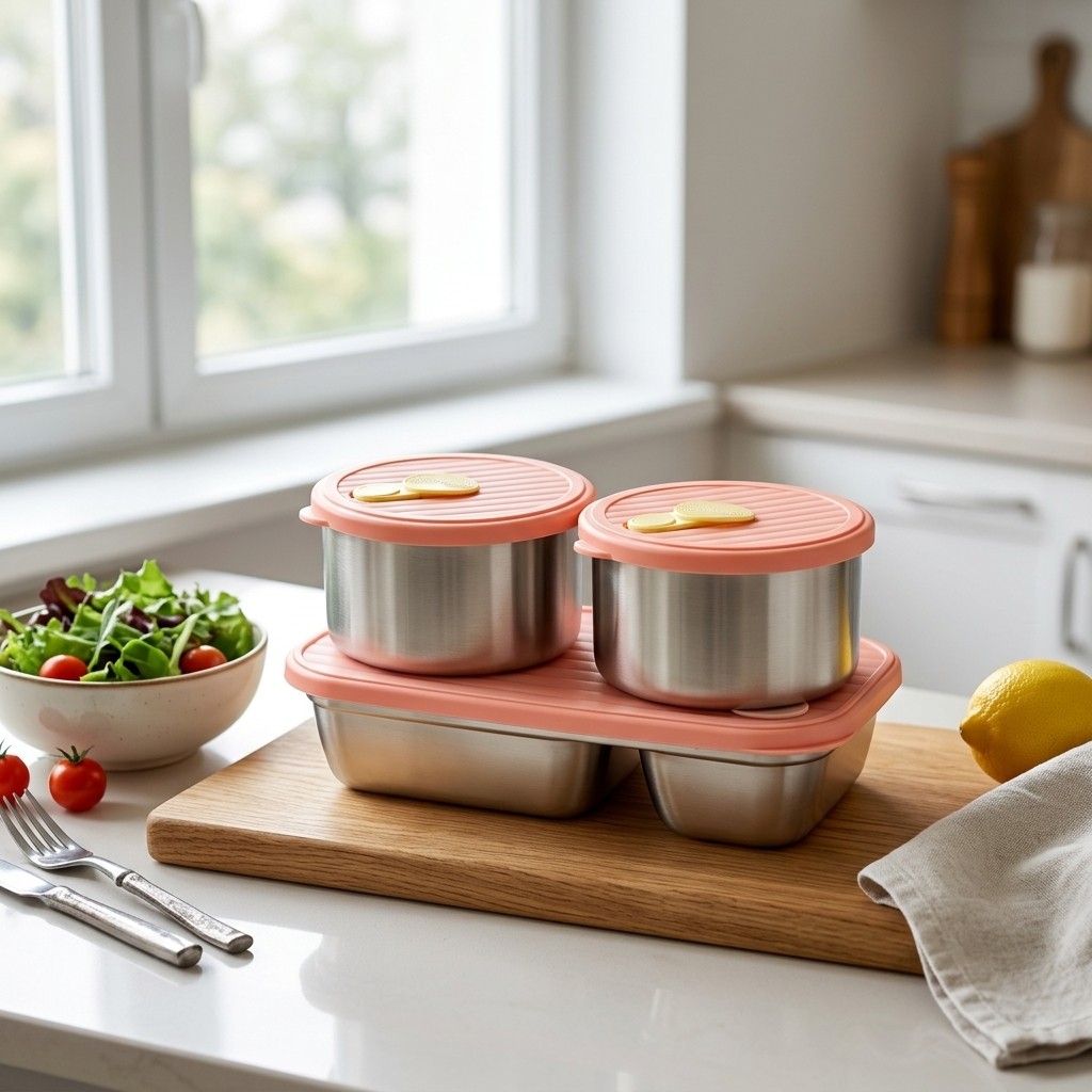 Conjunto de Marmitas de Aço In - Food Storage Oven Safe avaliação e preço