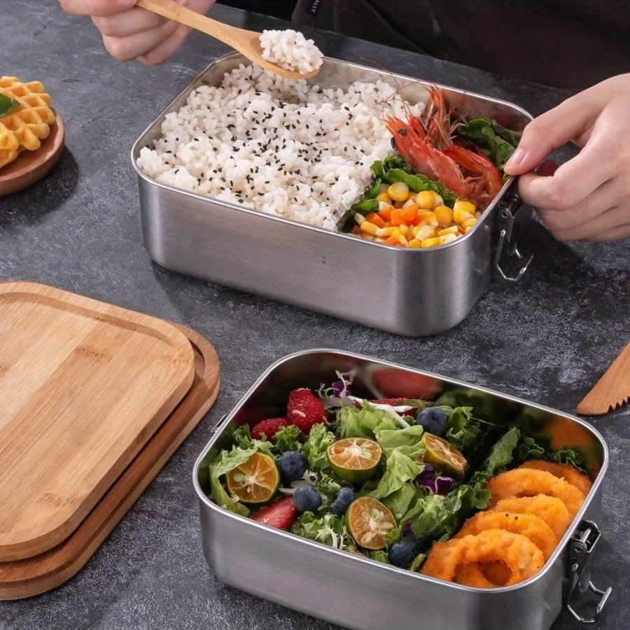 Nova Lancheira de Aço Inoxidáv - Food Storage Oven Safe avaliação e preço
