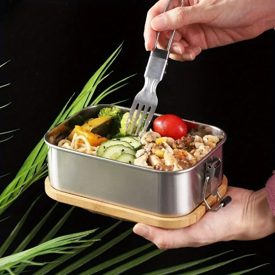 Nova Lancheira de Aço Inoxidáv - Food Storage Oven Safe avaliação e preço
