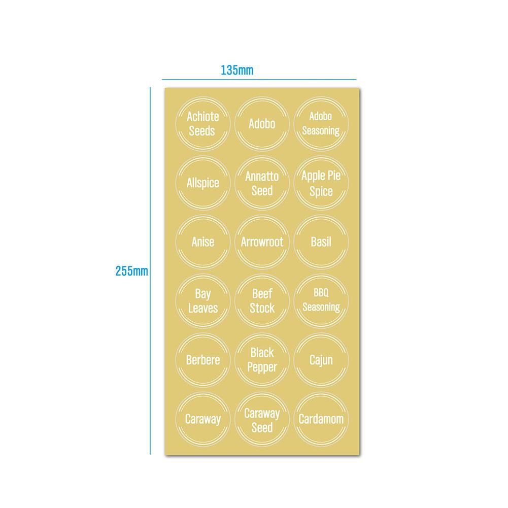 144 Pcs/conjunto Etiquetas Tra - Food Storage Labels avaliação e preço