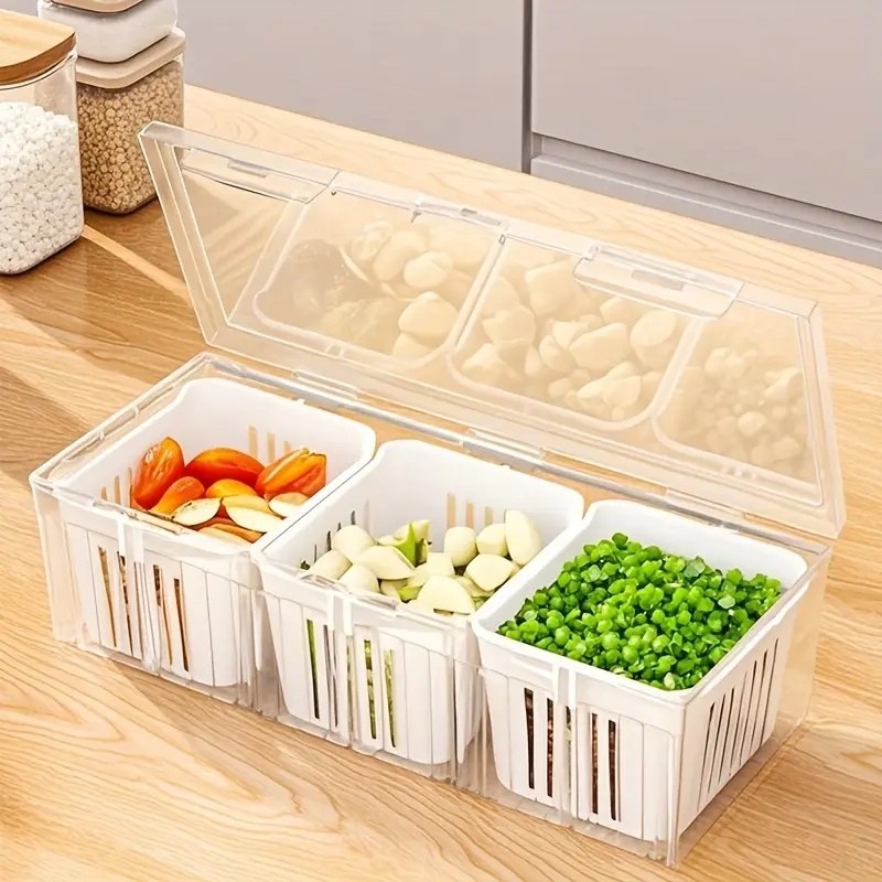 Conjunto de 1 Recipiente de Ar - Food Storage With Dividers avaliação e preço