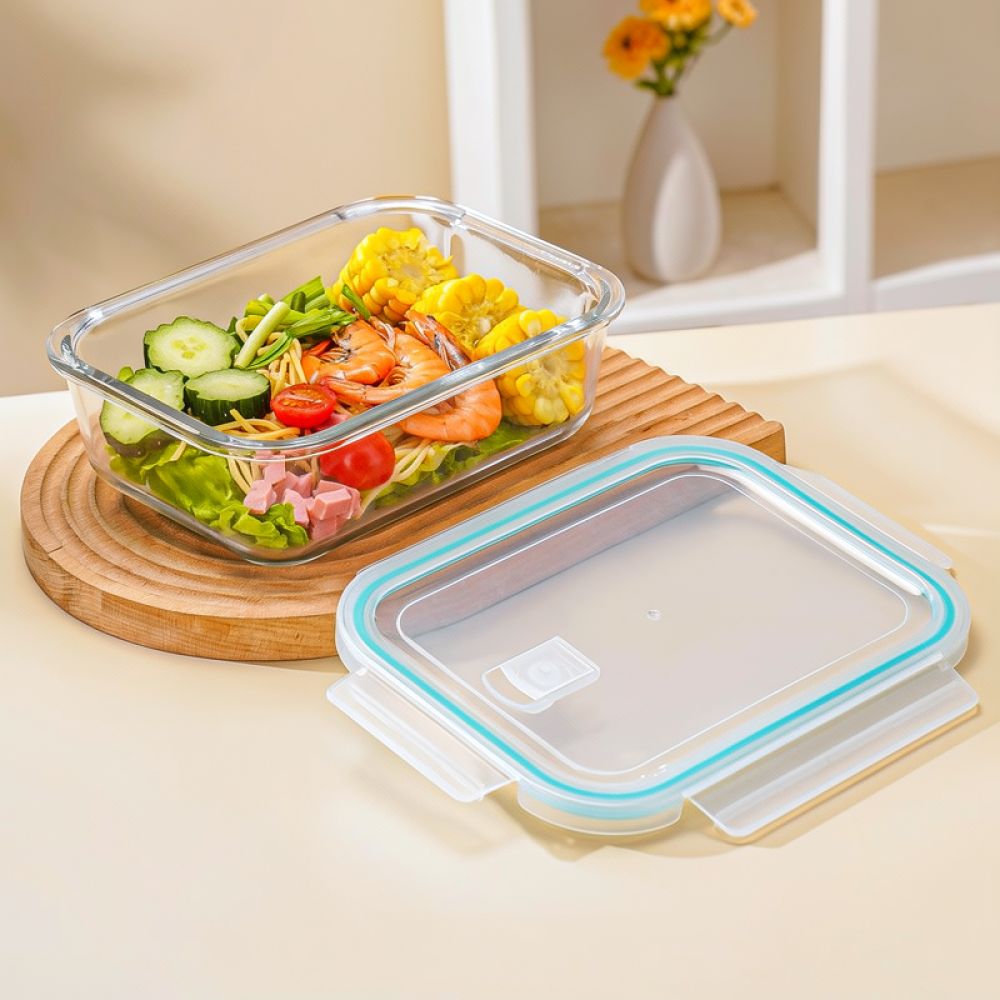 Caixa de almoço de vidro, adeq - Food Storage With Dividers avaliação e preço