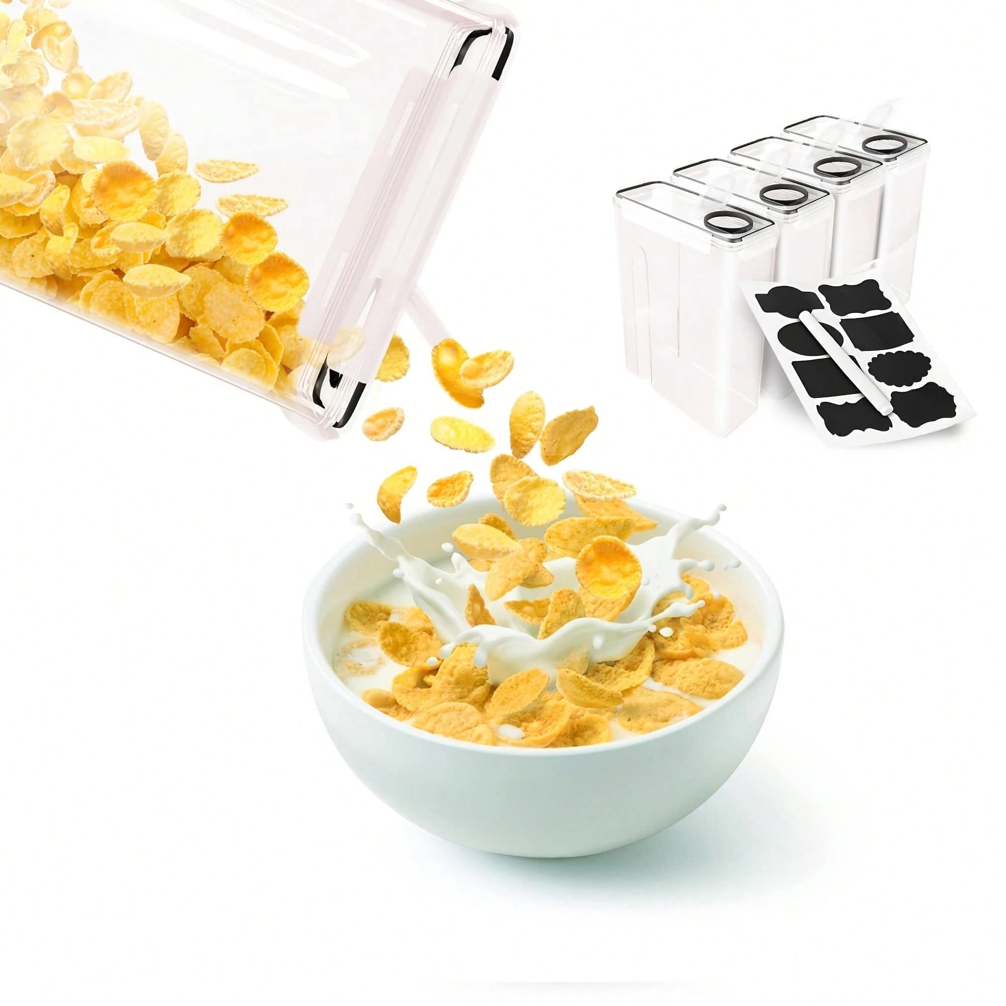 Recipientes herméticos para ar - Food Storage Labels avaliação e preço