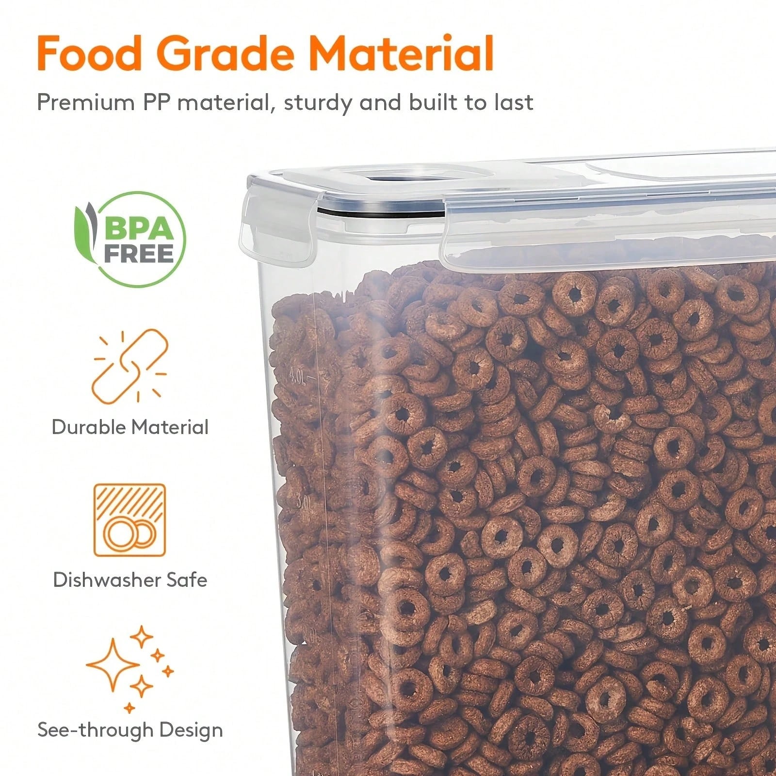 Recipientes herméticos para ar - Food Storage Labels avaliação e preço