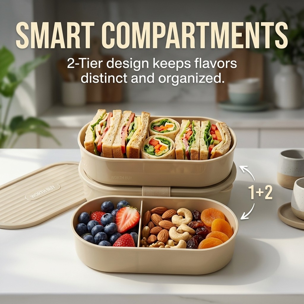 Conjunto de 2 Peças de Caixa d - Food Storage Oven Safe avaliação e preço