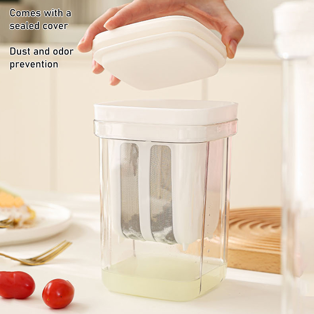 Coador e Separador de Iogurte  - Food Storage With Dividers avaliação e preço