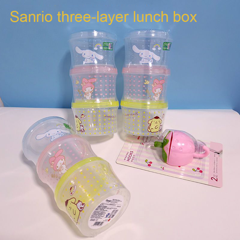 Conjunto de Caixa Bento Kitty  - Food Storage Oven Safe avaliação e preço