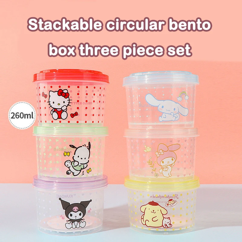 Conjunto de Caixa Bento Kitty  - Food Storage Oven Safe avaliação e preço